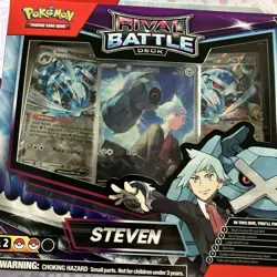 Pokemon TCG Rival Battle Deck Steven Metagross EX & Beldum 207 Brand New Sealed - Image 2