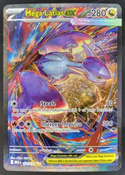 2025 Pokemon Mega Evolution - MEG EN Latias ex Special Illustration Rare SO - Image 1