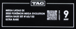2025 Pokemon Mega Evolutions Base Set 163/132 Mega Latias EX UR TAG 9 (905) - Image 3