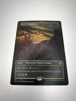 Savai Triome Showcase Ikoria: Lair of Behemoths MTG Magic The Gathering MINT - Image 1