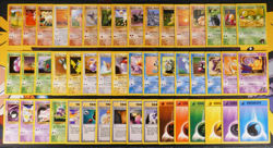 LP/NM (Unlimited) COMPLETE Pokemon GYM HEROES Set 48-Card COMMON Non-Holo 132 - Image 1