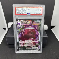 Pokemon TCG Gengar VMAX 157/264 Swsh08: Fusion Strike Psa 10 - Image 1