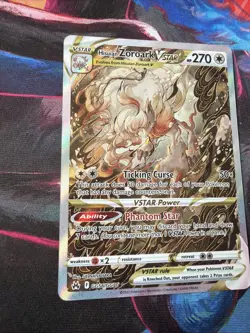 Hisuian Zoroark VSTAR Pokemon Crown Zenith: Galarian Gallery #GG56/GG70 NM Card - Image 2