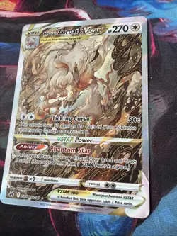 Hisuian Zoroark VSTAR Pokemon Crown Zenith: Galarian Gallery #GG56/GG70 NM Card - Image 3