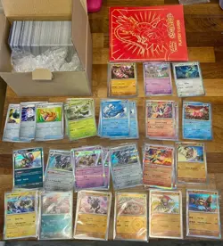 Scarlet & Violet Base Set SV1EN Bulk Bundle Pokemon TCG Cards & Players Guide - Image 1