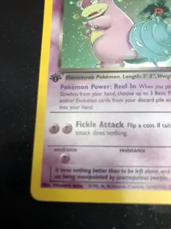 Pokemon TCG Dark Slowbro 1st Edition Rare Holo Card #12/82 Team Rocket - Image 3