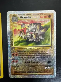 Pokemon TOGEPI Southern Islands and GRAVELER Legendary Card Lot of 2 - Image 3