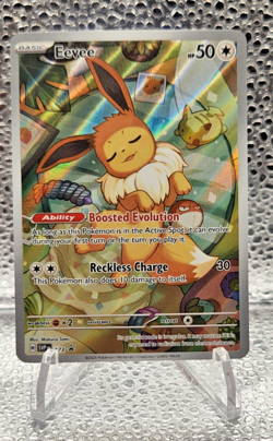 Eevee 173 Sv: Scarlet & Violet Promo Holo Pokemon Card NM - Image 1