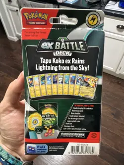 Tapu Koko Ex Battle Deck - New Box Factory Sealed Pokemon Card Game - Image 2