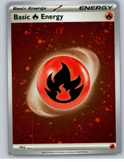 Pokemon TCG - Fire Energy Cosmos Holo 2-Card Lot - Image 3