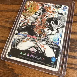 ST22-001 Ace & Newgate (Alt Art) ONE PIECE Card TCG NM English - Image 2