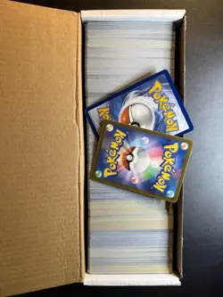875 Card Pokemon Bulk Brick Lot. Approx. 3.5 Lbs. Mixed Sets, Read Description. - Image 1