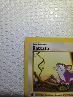 Pokemon TCG Rattata Base Set 1st Edition Shadowless Card 61/102 Regular Common - Image 2