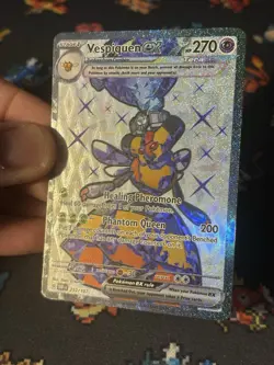 Pokemon Cards Vespiquen ex 212/197 Full Art Secret Rare Obsidian Flames - (NM) - Image 2