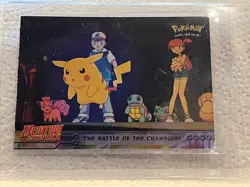 1998 Pokemon Holo Foil card MewTwo Strikes Back - 25 Battle of the Champions - Image 1