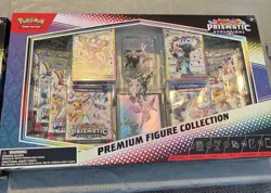 2 X Pokemon Prismatic Evolutions Premium Figure Collection Sealed POKEMON CARD - Image 2