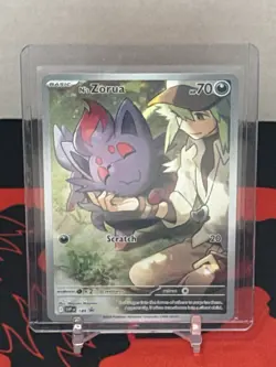 N's Zorua 189 Sv: Scarlet & Violet Promo Cards Holo - Image 1