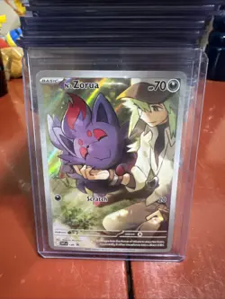 Pokemon TCG Journey Together N's Zorua #189 Holo Promo Card - Image 1