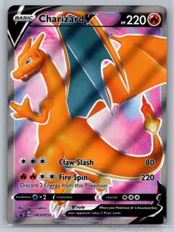 Charizard V Promo SWSH: Sword & Shield Promo Cards SWSH050 NM - Image 1