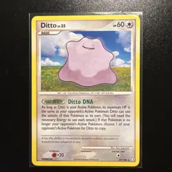 Pokemon TCG Ditto Legends Awakened Card 27/146 Regular Rare - Image 1