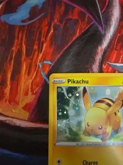 Pikachu 065/202 Stamped Holo Pokemon League Promo Card NM - Image 2
