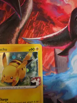 Pikachu 065/202 Stamped Holo Pokemon League Promo Card NM - Image 3