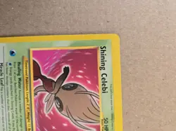 Shining Celebi Holo Secret Rare Card 106/105 Neo Destiny MP - Image 2