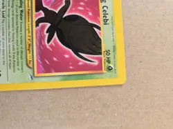 Shining Celebi Holo Secret Rare Card 106/105 Neo Destiny MP - Image 3