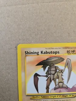 Pokemon Neo Destiny Shining Kabutops Holo Card 108/105 WOTC - Image 2