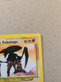Pokemon Neo Destiny Shining Kabutops Holo Card 108/105 WOTC - Image 3