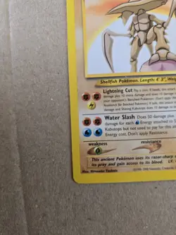 Pokemon Neo Destiny Shining Kabutops Holo Card 108/105 WOTC - Image 5