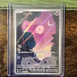 Munna 116/086 BLK AR IR Holo Black Bolt English Pokemon Card Near Mint - Image 1