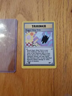 Pokemon Card - Koga's Ninja Trick Gym Challenge 115/132 1st Edition - Image 1