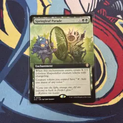 Springleaf Parade (Extended Art) Commander: Lorwyn Eclipsed Regular - Image 1