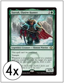 4x Surrak, Elusive Hunter, Magic the Gathering, MTG NM - Image 1