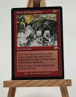 Preis des Fortschritts Exodus Magic Karte MTG deutsch (Price of Progress) 95/143 - Image 1