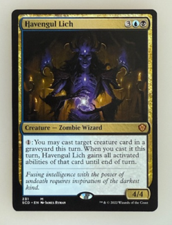 Magic the Gathering: Havengul Lich Starter Commander Decks Regular NM - Image 1