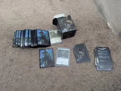 MTG Warhammer 40k Forces of the Imperium Commander Deck w/ Sleeves 195166173467 - Image 1