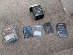 MTG Warhammer 40k Forces of the Imperium Commander Deck w/ Sleeves 195166173467 - Image 3