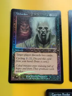 Carrion Feeder,Unburden,Clutch of Undead. MTG FOIL Scourge 2003 3 Card. - Image 5