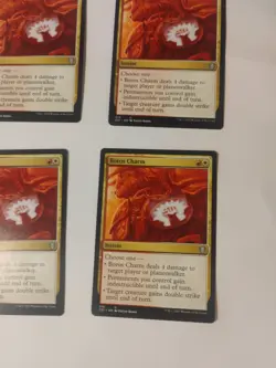 4 X MTG Magic the Gathering Boros Charm Commander 2021 LP - Image 4