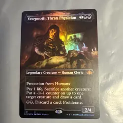 Yawgmoth, Thran Physician (Borderless) Dominaria Remastered Foil - Image 1