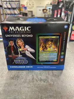 Wizards of the Coast Magic: The Gathering - Doctor Who Paradox Commander Deck 195166228815 - Image 1