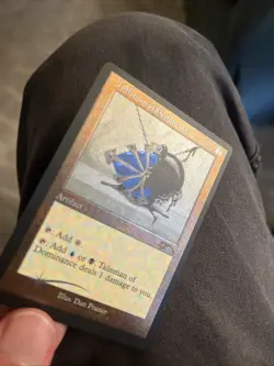 Talisman of Dominance (Retro Frame) (Foil Etched) Secret Lair Drop Foil - Image 3