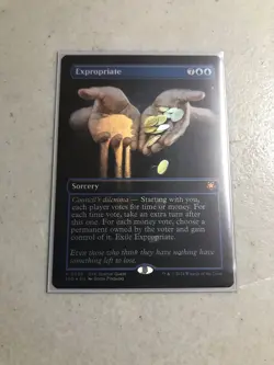 Expropriate (0066) *FOIL* BORDERLESS Special Guest SPG MTG NM/MT DSK - Image 1