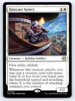 Kinscaer Sentry FOIL - Lorwyn Eclipsed MTG - Image 1