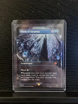 Storm of Saruman (Borderless) MTG Lord of the Rings Regular 413 NM - Image 3