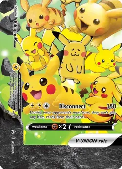 Pokemon TCG Holofoil - Pikachu V-Union - SWSH141 - 141 / NM / English - Image 1
