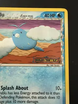 Pokemon TCG Dragon Frontiers Swablu #65/101 Stamped Reverse Holo Near Mint - Image 3