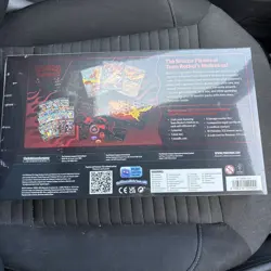 Pokemon Team Rocket's Moltres ex Ultra Premium Collection UPC - packaging tear - Image 5
